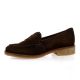 Pao Mocassins cuir veloursmarron