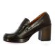 Belang Mocassins cuirmarron