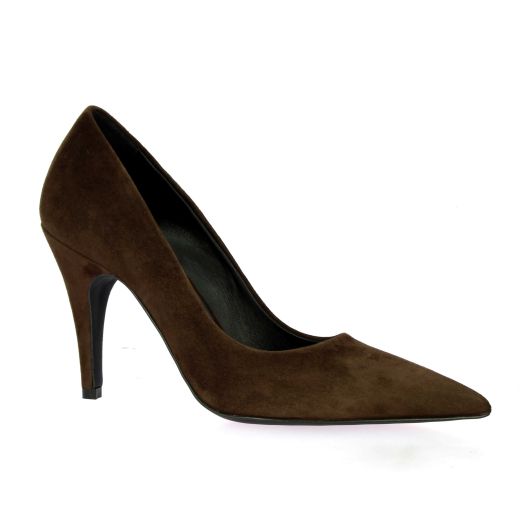 Fremilu Escarpins cuir veloursmarron
