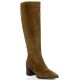 Fremilu Bottes cuir velourstaupe