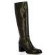Gianni crasto Bottes cuirmarron