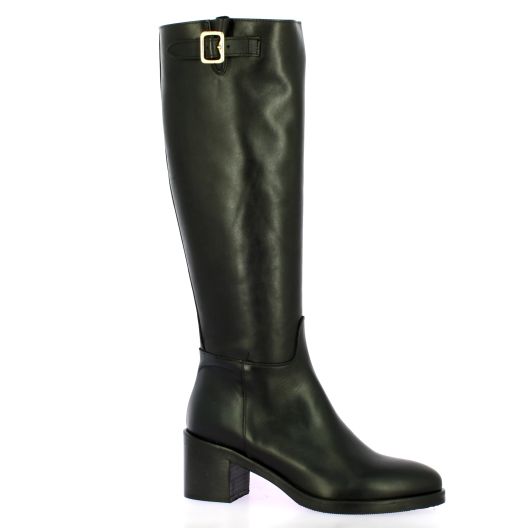 Gianni crasto Bottes cuirnoir