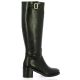 Gianni crasto Bottes cuirnoir