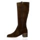 Maroli Bottes cuir veloursmarron