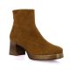 Patricia miller Boots cuir velourscognac