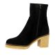 Maroli Boots cuir veloursnoir