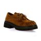 Kanna Derby cuir velourscognac
