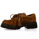 Kanna Derby cuir velourscognac
