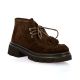 Kanna Boots cuir veloursmarron