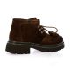 Kanna Boots cuir veloursmarron