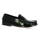Exit Mocassins cuir glacénoir