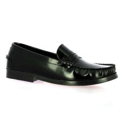 Exit Mocassins cuir glacénoir