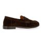 Reqins Mocassins cuir veloursmarron