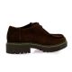 Exit Derby cuir veloursmarron