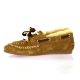 Poelman Mocassins cuir velourscamel