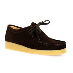 Exit Derby cuir veloursmarron