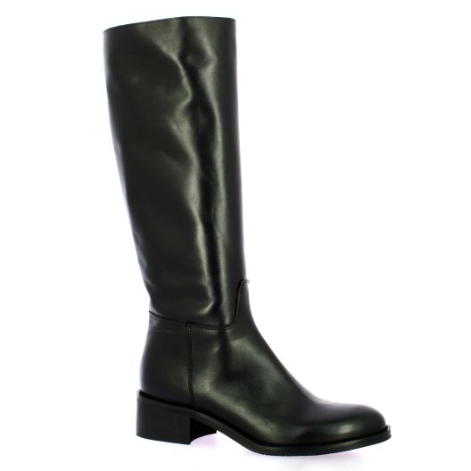 Pao Bottes cuirnoir