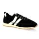 K.mary Baskets cuir veloursnoir